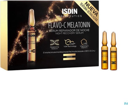 Herstellende Nachtserum Melatonin Isdin Isdinceutics C (30 uds) 2 ml