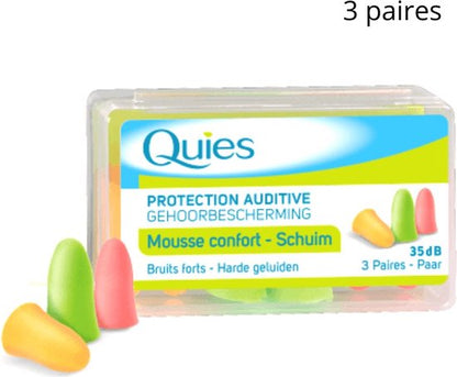 Quies - Gehoorbescherming - 3 paar - 35 db