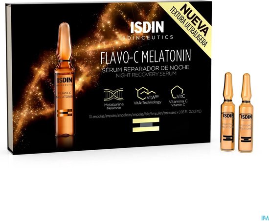 Herstellende Nachtserum Melatonin Isdin Isdinceutics C (30 uds) 2 ml