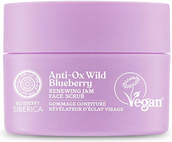 Natura Siberica Bosbes Siberica Radiance Revealing Jam Gezichtsscrub 50 ml