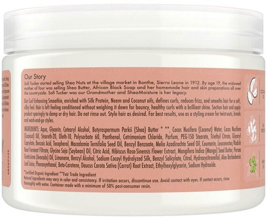 SheaMoisture Coconut & Hibiscus - Smoothie Curl Enhancing - 326 ml