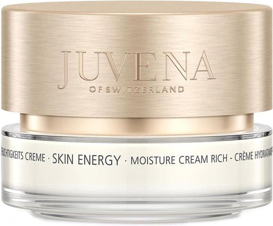 Juvena Skin Energy Moisture Cream Rich Droge Huid - 50 ml - gezichtscrème voor de droge huid