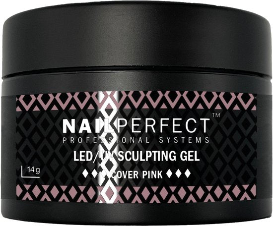NailPerfect LED/UV Sculpting Gel Cover Pink - 14gr