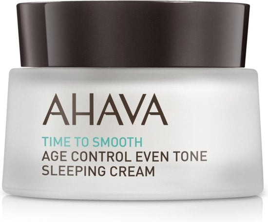 AHAVA voedende Nachtcréme – Voed de huid overnacht – Verheldert en egaliseert de huid – Verminderd fijne lijntjes en donkere kringen – VEGAN – Alcohol- en parabenenvrij – 50ml
