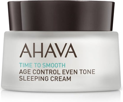 AHAVA voedende Nachtcréme – Voed de huid overnacht – Verheldert en egaliseert de huid – Verminderd fijne lijntjes en donkere kringen – VEGAN – Alcohol- en parabenenvrij – 50ml