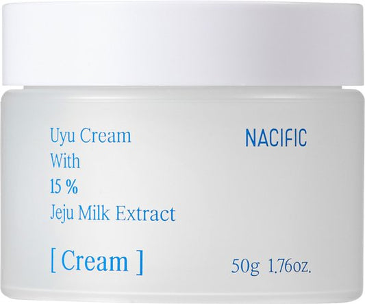 Nacific - Uyu Cream with Jeju Milk extract - 50ml - Ultra Moisturizing - [Korean Skincare]
