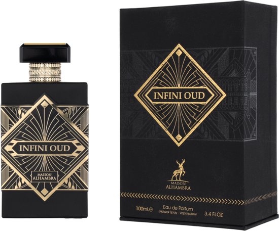 Maison Alhambra Infini Oud parfum - Luxueuze eau de parfum voor avondgebruik - 100ml