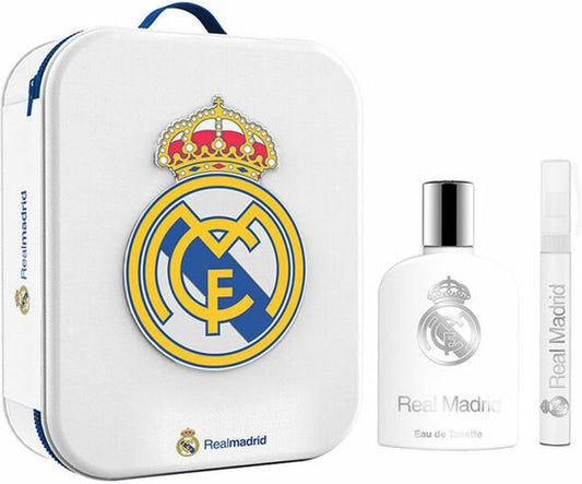 Real Madrid Geschenkset - Eau de Toilette 100 ml  Parfumpen - Met Toilettas