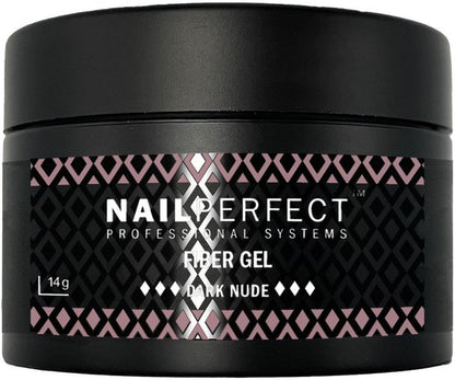 Nail Perfect - Fiber Gel - Dark Nude - 14gr