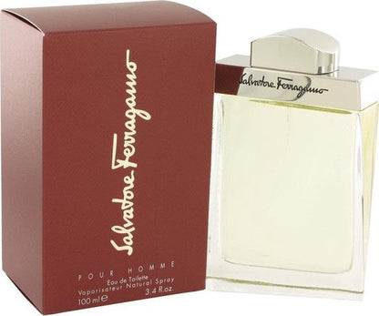 Salvatore Ferragamo Pour Homme - Houtachtige eau de toilette voor heren - 100 ml
