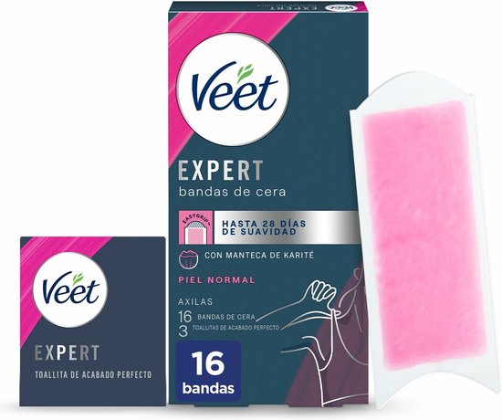 Veet Expert Wax Strips Arm Pits (16 strips)