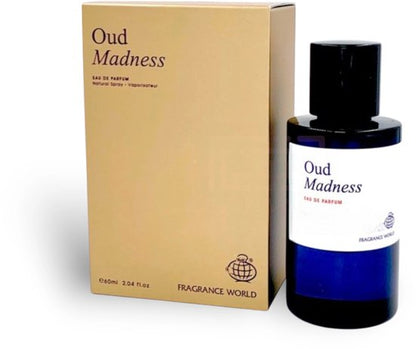 Fragance World - Oud Madness - Eau de Parfum - 60 ml