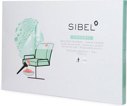 Sibel - Clean All - Stoelbeschermers Wegwerp Plastic - 100 Stuks