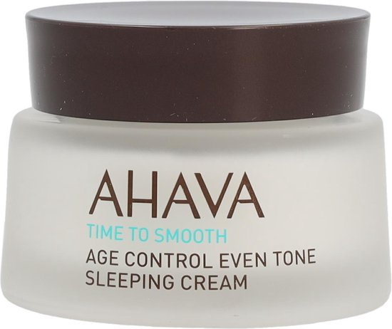 AHAVA voedende Nachtcréme – Voed de huid overnacht – Verheldert en egaliseert de huid – Verminderd fijne lijntjes en donkere kringen – VEGAN – Alcohol- en parabenenvrij – 50ml