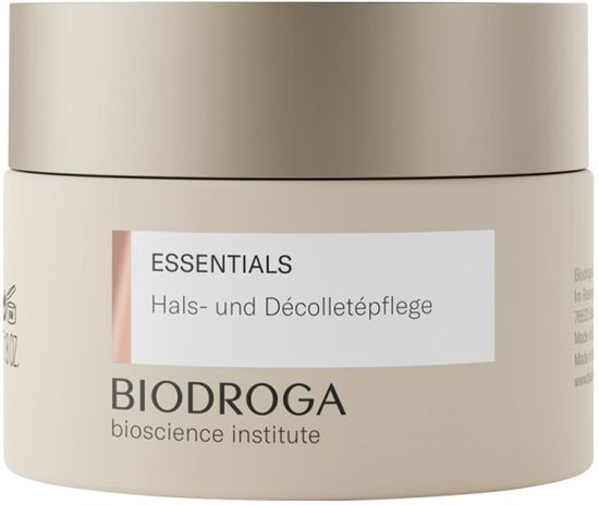 Biodroga Essentials Hals & Décolleté Crème - 50ml - Verstevigend