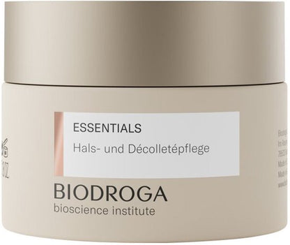 Biodroga Essentials Hals & Décolleté Crème - 50ml - Verstevigend