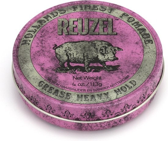 Reuzel Pig Pink Grease Heavy Hold Haarwax - 113g
