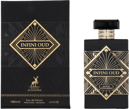 Maison Alhambra Infini Oud parfum - Luxueuze eau de parfum voor avondgebruik - 100ml
