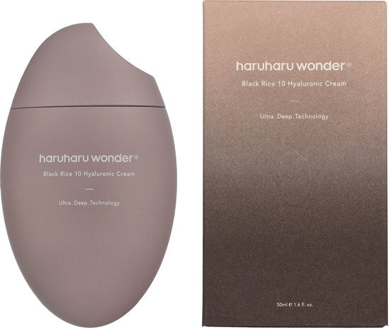 Haruharu WONDER - Black Rice 10 Hyaluronic - Moisturizer - Anti-Age - Hydraterend - Creme - 50 ml - Korean Skincare
