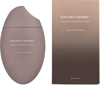 Haruharu WONDER - Black Rice 10 Hyaluronic - Moisturizer - Anti-Age - Hydraterend - Creme - 50 ml - Korean Skincare