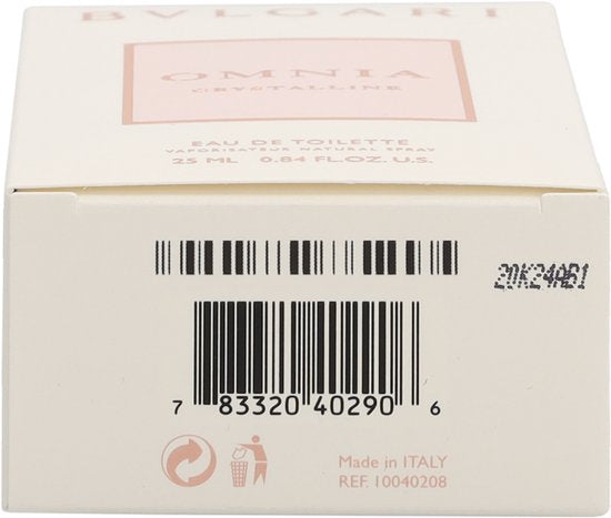 Damesparfum Omnia Crystalline Bvlgari EDT (25 ml) 25 ml