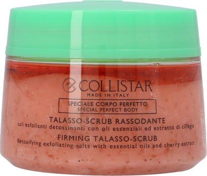 Collistar Firming Talasso Scrub With Essential Oils And Cherry Extract