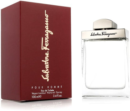 Salvatore Ferragamo Pour Homme - Houtachtige eau de toilette voor heren - 100 ml