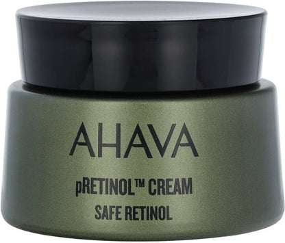 AHAVA Safe Retinol Crème | Vermindert Rimpels & Fijne Lijntjes | Langdurige Hydratatie | Anti-Rimpel & Anti-Aging | Retinol Dagcrème voor Dames & Here