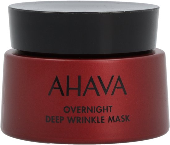 AHAVA Rimpel Nachtmasker | Intensieve Nachtelijke Verjonging | Anti-Rimpel & Anti-Aging | Herstelt Natuurlijk Huidherstel | Nachtcrème met Hyaluronzuu
