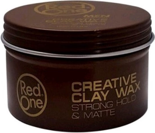 Red One Creative Clay Wax Strong Hold & Matte - 100ml