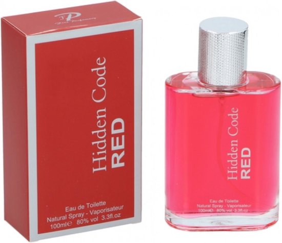 Fine Perfumery Hidden Code Red herenparfum EDT 100 ml.