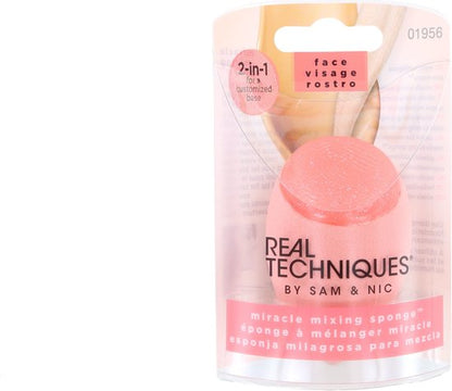 Real Techniques Miracle Mixing Sponge | Latex-vrije 2-in-1 make-up spons