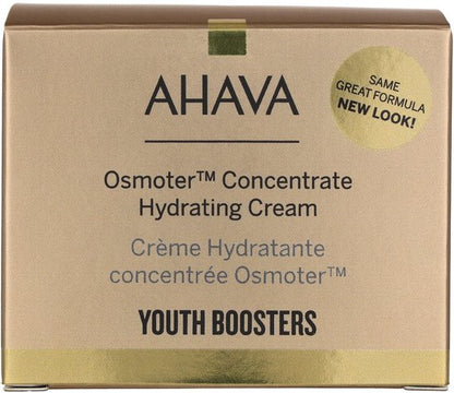 AHAVA Dode Zee Osmoter Crème | 24-Uurs Hydratatie | Blauw Licht Bescherming | Anti-rimpel Formule | Anti-Aging Dagcrème voor Mannen & Vrouwen | Moistu