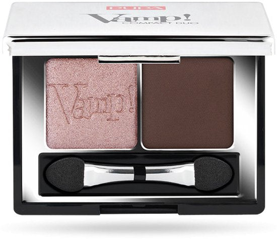 PUPA Milano Vamp! Compact Duo Oogschaduw 002 Pink Earth - 2,2 gr