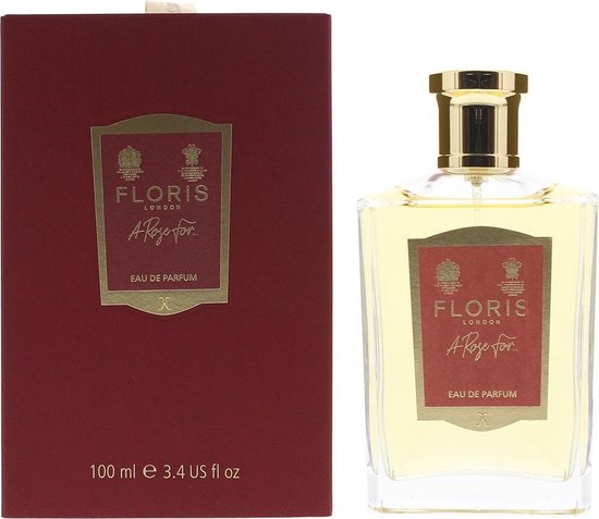 Floris A Rose For... - Unisex eau de parfum spray met roos - 100 ml