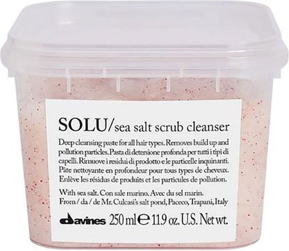 Davines SOLU Sea Salt Scrub Cleanser 250 ml