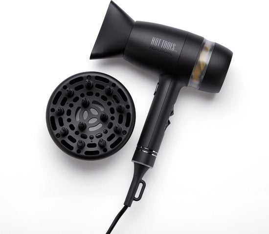 Hot Tools | Stille haar Föhn | 30% stiller dan ander föhns!, Speciale Krullen Föhn