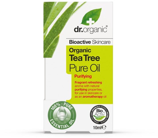 Dr. Organic Tea Tree Pure Olie - 10 ml