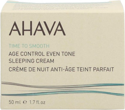 AHAVA voedende Nachtcréme – Voed de huid overnacht – Verheldert en egaliseert de huid – Verminderd fijne lijntjes en donkere kringen – VEGAN – Alcohol- en parabenenvrij – 50ml