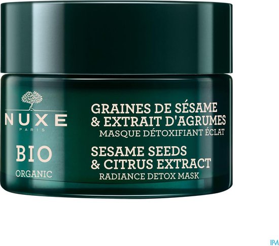 Nuxe Bio Ontgiftend Masker Stralende Teint Pot50ml