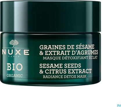 Nuxe Bio Ontgiftend Masker Stralende Teint Pot50ml