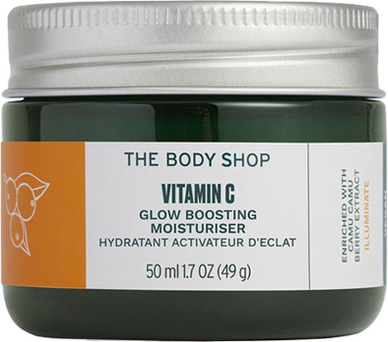The Body Shop Vitamin C Glow Boosting Moisturiser - Gel crème voor een stralende huid