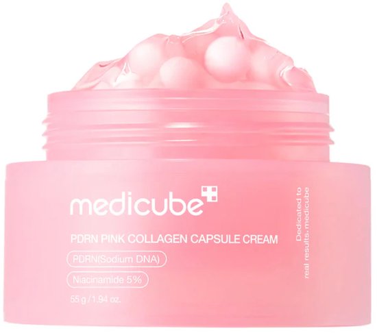 Medicube PDRN Pink Collagen Capsule Cream - Koreaanse skincare voor hydratatie - 55g