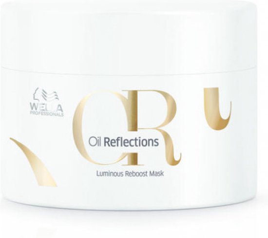 Herstellend Haar Masker Or Oil Reflections Wella Helderheid (150 ml)