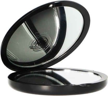 Tasspiegel Rond 10x vergrotend wit of zwart
