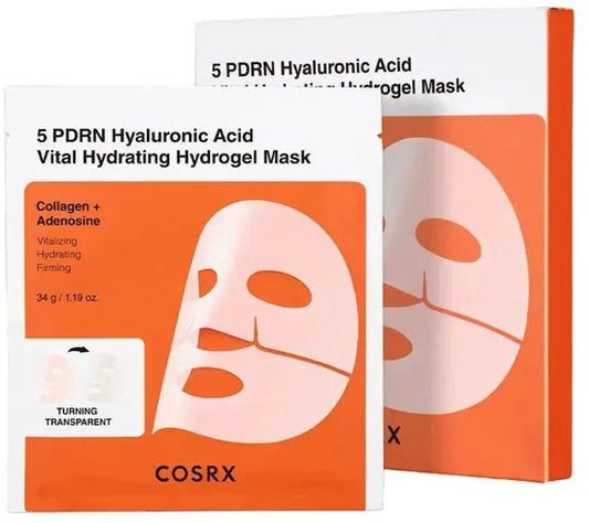 Cosrx - 5 PDRN Hyaluronic Acid Vital Hydrating Hydrogel Mask 3-Pack