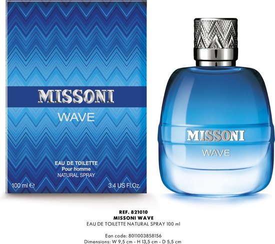 Herenparfum Missioni wave Missoni EDT (100 ml)