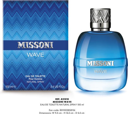 Herenparfum Missioni wave Missoni EDT (100 ml)