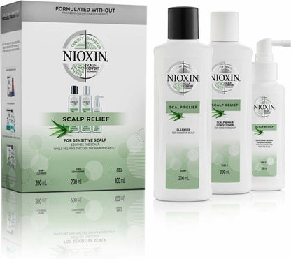 Nioxin Scalp Relief Kit 200 + 200 + 100 ml