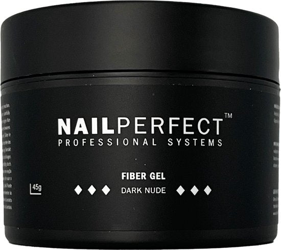 NailPerfect Fiber Gel Dark Nude - 45gr
